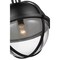 Nuvo Lincoln 1-Light Large Pendant, E26 60W, Matte Black, Clear Seeded 60/7675 - alternate 2